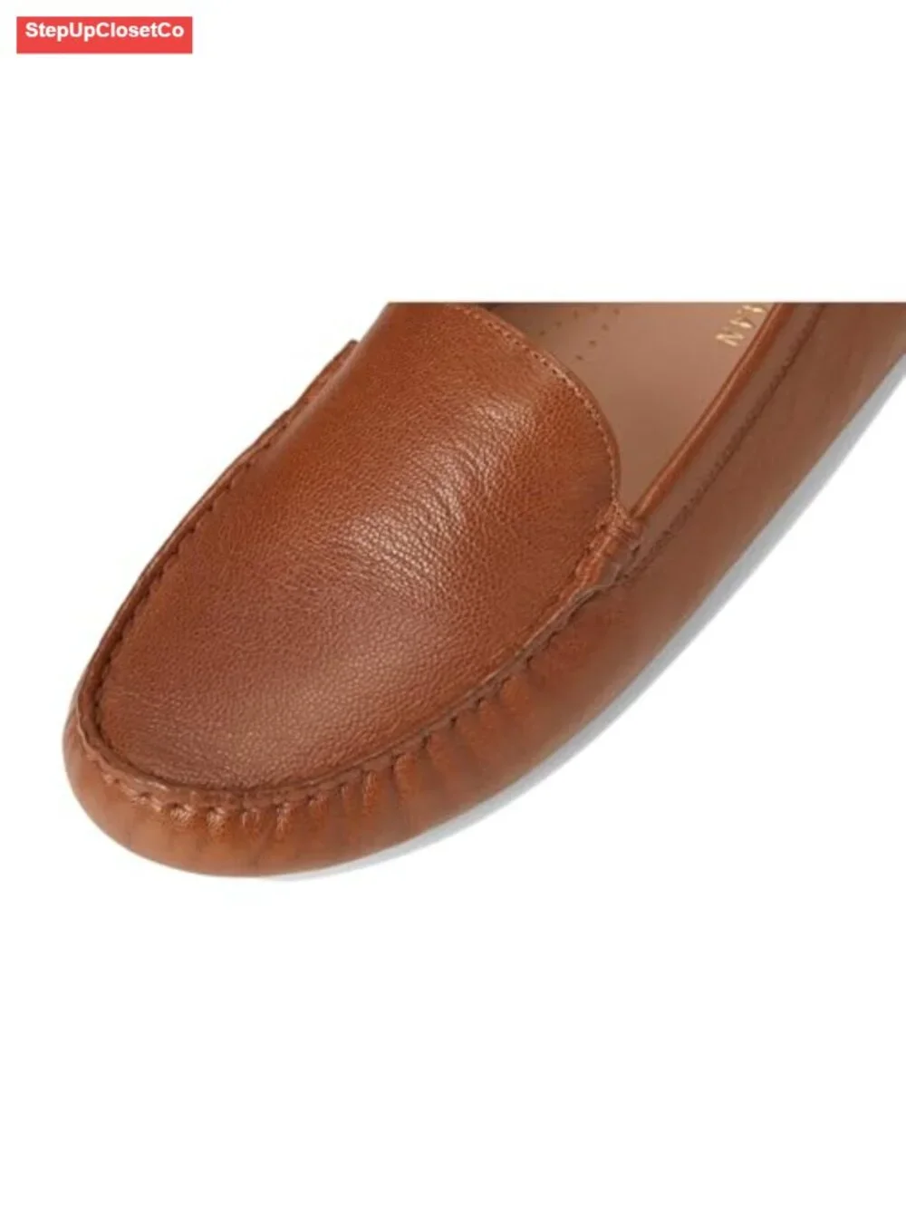 Driving Moc Loafers with Stitch Details, PU Lining, Flexible Outsole